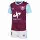 Burnley Josh Brownhill #8 Maglia Gara Casa Repliche 2024-25 Bambino Maniche Corte